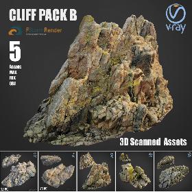 3D Cliff pack B bundle